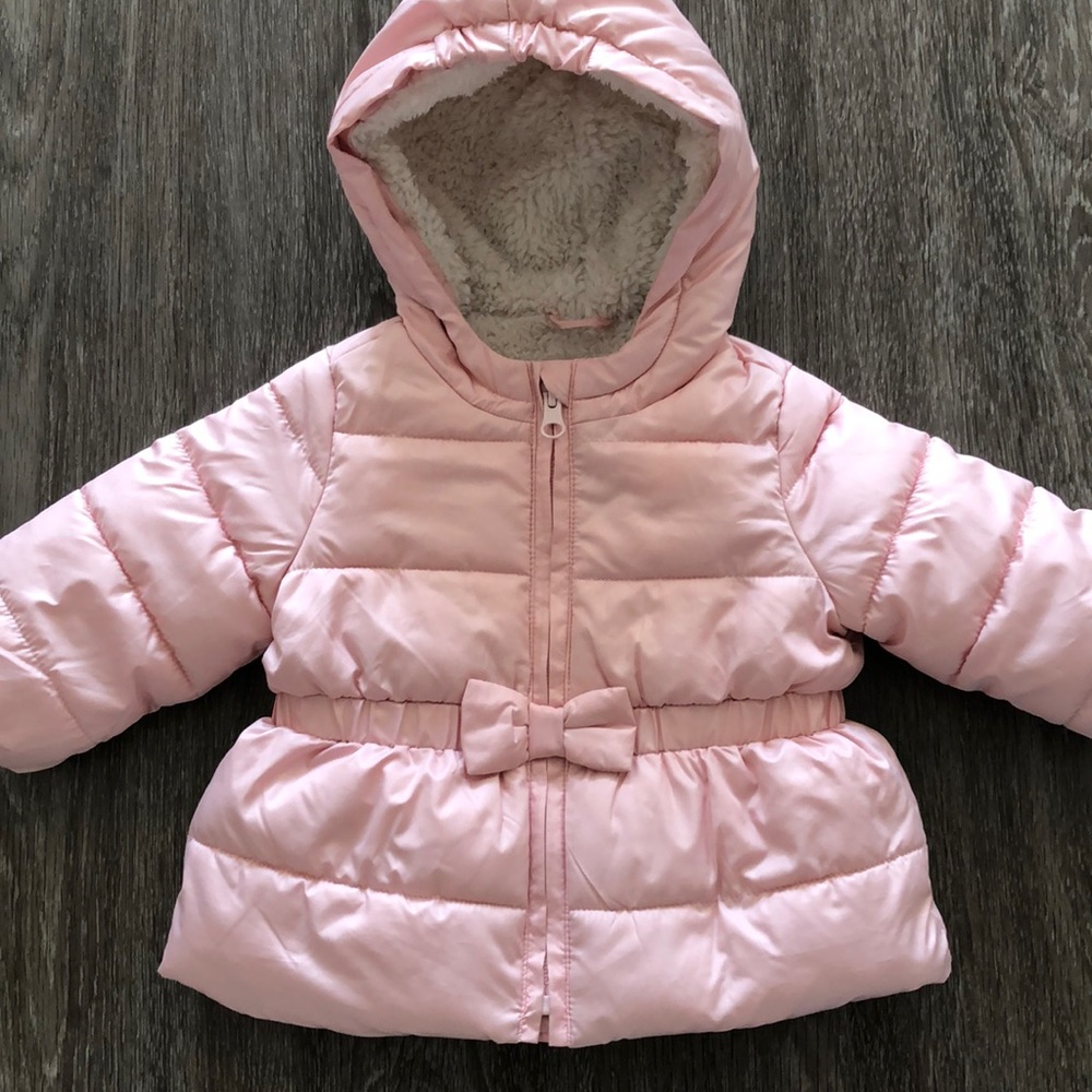 Baby gap pink winter coat